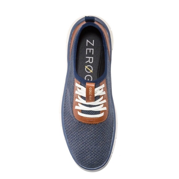 Cole Haan Generation ZEROGRAND Stitchlite Sneakers‎ Blue Brown Mens Size 8 NIB - Picture 9 of 11